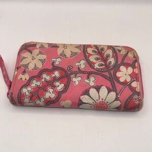 Vera Bradley Pink Floral Wallet